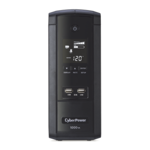 UPS de 1000 VA/600 W, Topología Línea Interactiva, Entrada 120 Vca NEMA 5-15P, Tipo Torre, Con 10 Tomas NEMA 5-15R, 5 años de garantía