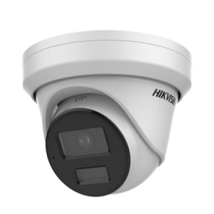 Turret IP 6 Megapixel / Lente 2.8 mm / 40 mts IR / Exterior IP67 / Micrófono Integrado / DARKFHGITER / PoE / Alarmas y Audio I/O / ONVIF / Micro SD / 4 Analíticos: AcuSense, Deteccion Facial, Conteo de Personas por Cruce y Zona