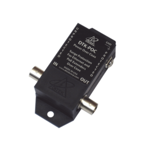 Protector Coaxial PoE / BNC Hembra / 75 Ohms / Ethernet 10/100 / Cámaras IP y Extensores