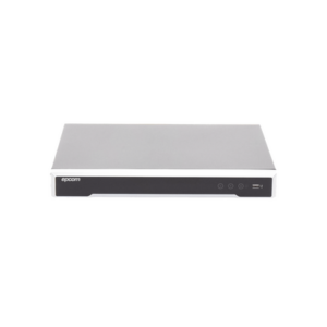 (ACUSENSE / Evita Falsas Alarmas) DVR 4K / 16 Canales TURBOHD + 16 Canales IP / 2 Bahía de Disco Duro / Audio por Coaxitron / Salida de Vídeo en 4K