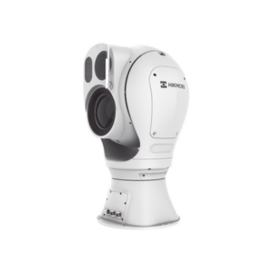 Esfera Punta de Poste IP Dual / Térmica 38 a 190 mm ( 1280 x 1024) + Óptico 100X (4 Megapixel) / Iluminación 3000 mts Laser / IP67 / microSD