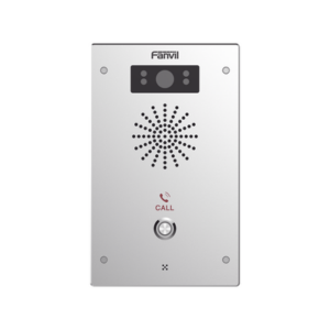 Video Intercomunicador IP, 2 líneas SIP, 2 relevadores con botón para llamada, Onvif, anti-vandálico, PoE, IP65 e IK10, PoE