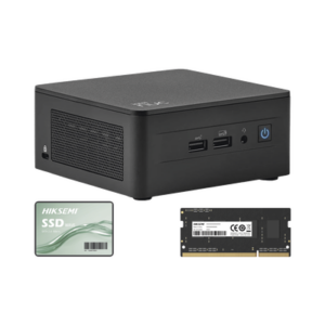 Kit / Mini PC NUC Barebone / Intel Core I3 /bluetooth / Incluye memoria 16GB / Incluye 512 SSD / No incluye sistema operativo