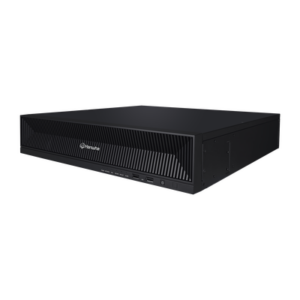 NVR 32 Megapixel (8K) / 32 Canales IP / Soporta 8 Discos Duros / H.265 & Wisestream / Wisenet P2P / ONVIF / Compatible con Cámaras IA / Salida HDMI en 4K