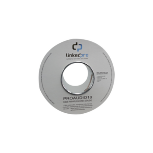 Cable 18/2 para audio, perfecto para bocinas y micrófonos, bobina de 152M(500ft)