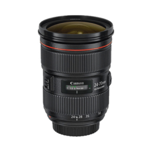 Lente Canon 24 - 70mm f2.8 / 8K / Auto-Iris / Compatible con Cámaras TNB-9000