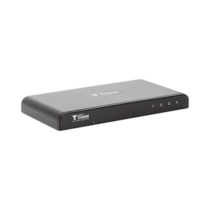 Divisor (Splitter) HDMI 4K de 1 Entrada a 4 Salidas (Simultaneas) / Soporta 4K×2K / Soporta hasta 4 equipos con conexión en Cascada / HDMI 3D / HDR / HDMI 1.4 / HDCP 1.4 / Audio PCM / Longitud del cable de entrada ≤30m y salida ≤25m.