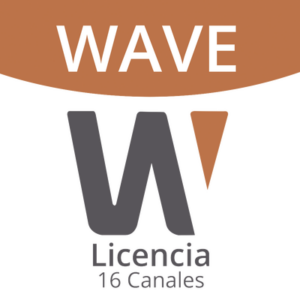 Licencia de 16 Canales de Grabación Wisenet Wave Profesional