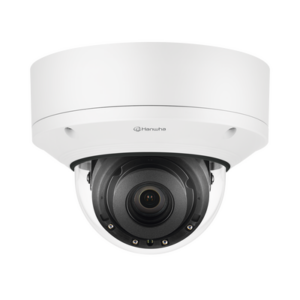 Cámara IP Tipo Domo Interior 6MP / Lente Motorizado 2.8 - 8.4mm / WDR 120db / IP66 / IK08 / H.265 & WiseStream