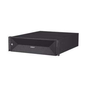 NVR de 64 canales / Hasta 32 MP / H.265 & Wisestream / Procesamiento 400 Mbps / 3 Puertos de Red / Raid 5-6 / 16 bahias para disco duro (no incluidos)