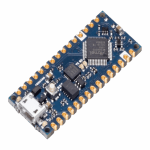Placa de Desarrollo Arduino Nano Every / Microcontrolador ATmega4809 20 MHz / 48 KB Flash / 6 KB SRAM / USB-C Serial Bridge / Compatible 5V / Formato Nano / Maker y Robótica