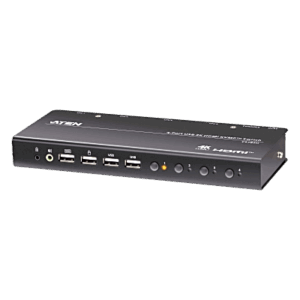 Switch KVMP USB HDMI 4witch KVM HDMI 4 Puertos | 4K DCI | USB 2.0 | Hotkeys | Video DynaSync | Plug & Play