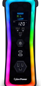 UPS Gamer de 1500 VA/1000 W, Topología Línea Interactiva, Entrada 120 Vca NEMA 5-15P, y 13 Salidas NEMA 5-15R, Puerto USB, Con Regulador de Voltaje (AVR)