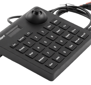 Mini Teclado controlador PTZ con pantalla LCD y joystick altamente resistente