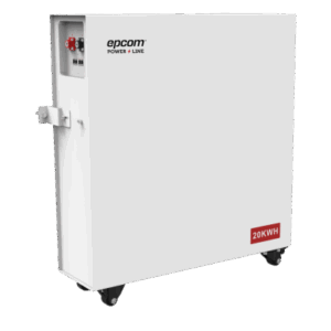 Batería de Litio Hierro Fosfato (LiFePO4) de 20 kWh, 51.2 Vcc, 392 Ah, Outdoor, Instalación en piso