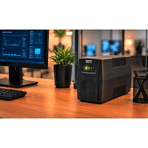 UPS de 1,000VA/600W / Topología Línea Interactiva / Entrada y Salida 120 Vca / Clavija NEMA 5-15P / 6 Tomas NEMA 5-15R