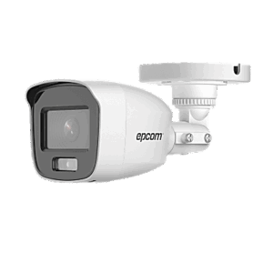 [Dual Light + ColorVu] Bala TURBOHD 2 Megapixel (1080p) / Lente 2.8 mm / 20 mts IR EXIR + 20 mts Luz Blanca / Micrófono Integrado / Exterior IP66 / Metal / dWDR