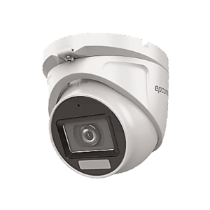 [Dual Light + ColorVu] Turret TURBOHD 2 Megapixel (1080p) / Lente 2.8 mm / 30 mts IR EXIR + 20 mts Luz Blanca / Micrófono Integrado / Exterior IP66 / Metal / dWDR