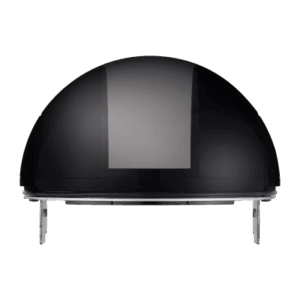 Cubierta de Domo Ahumado SPB-PTZ85W / Aluminio Blanco RAL 9003 / Compatible PTZ PLUS Hanwha Vision / Diámetro 158 mm (6.2 in) / Peso 204 g