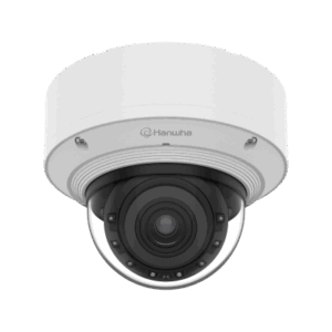 Cámara Domo Interior AI 8MP / Sensor 1/1.2" / Zoom Motorizado 2.25x (5.9-13.3mm) / WiseIR 60m / Análisis Inteligente IA / Detección Persona-Vehiculo-Matrícula / IP52 IK10 / Doble Ranura SD / PoE+ o 12VDC