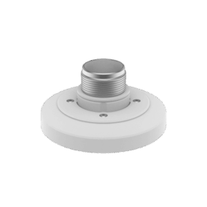 Adaptador tipo Plato necesario para montar en Pared o Techo Cámaras Hanwha serie QND, QNV-C