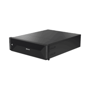 NVR de 64 canales / Soporta grabación hasta 32 MP / H.265 & Wisestream / Procesamiento 400 Mbps / 3 Puertos de Red / Raid 5-6 / 160 TB incluidos