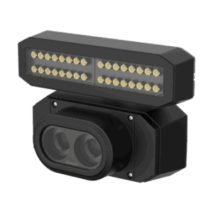 Camara IP Dual 4K, Funcion para reconocimiento de Codigos de Barra BCR / 2 lentes 25mm / Luz Blanca incluida /