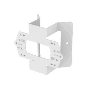 Montaje en Esquina / Material Aluminio / Carga Máxima 5 kg / Compatible con Varios Modelos Hanwha Vision / RAL9003