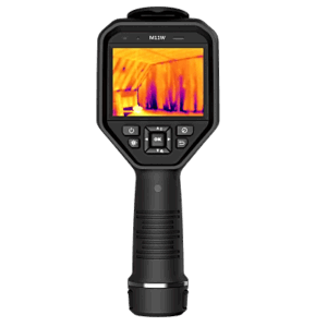 M11W - Cámara Termográfica Portátil con Campo de Visión Amplio / Resolución Térmica 192 x 144 (SuperIR 384 x 288) / Cámara Visual 8MP / FOV 37.2°×27.8° / Rango de -20°C a 550°C / Panta