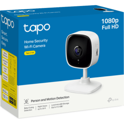 Cámara IP Wi-Fi / 1080p Full HD / Visión Nocturna IR 9 m (29.5 ft) / Ángulo de Visión 105° / Audio Bidireccional / MicroSD 128 GB - Imagen 2