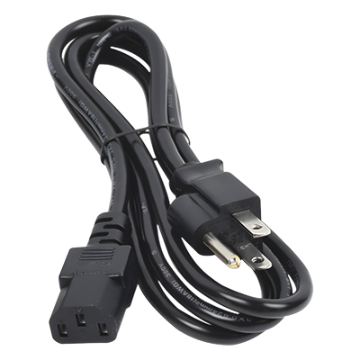 Cable de Alimentación Eléctrica / 110-240 VCA / 1.5 m (4.92 ft) / IEC 320C13 / NEMA 5-15P / Trifásico con Tierra - Imagen 2