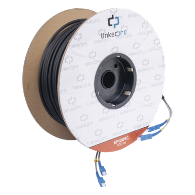 Carrete de Fibra Óptica / Monomodo 9/125 / SC-SC Duplex / Kevlar / 100 m (328.08 pies) - Imagen 2