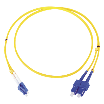 Jumper de Fibra Óptica / Monomodo 9/125 / LC/SC Duplex / 1 Metro (3.28 Pies) / ITU-T G.652.D - Imagen 2