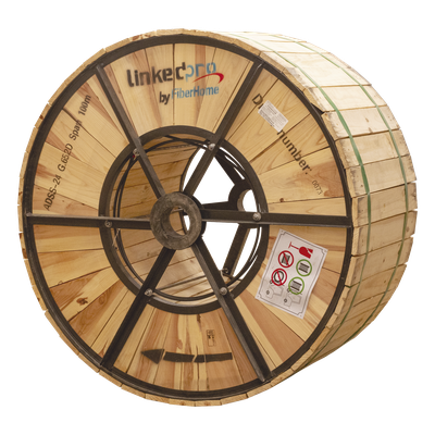 Cable Fibra Óptica ADSS / Monomodo G.652D / 24 Hilos / Armadura Anti-Roedor / Span 200 m (656.2 ft) / Anti-Tracking 110 kV / 4 km - Imagen 2