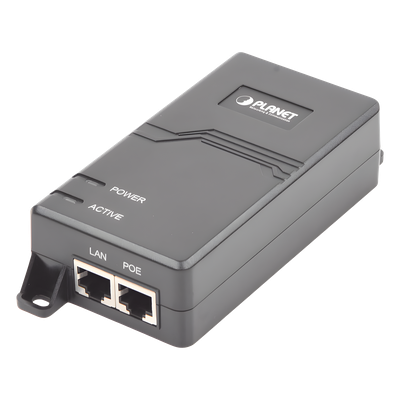 Inyector PoE / IEEE 802.3at/af / Gigabit / 30 W / 50-54 VDC / 100-240 VAC / 0 a 50 °C - Imagen 2