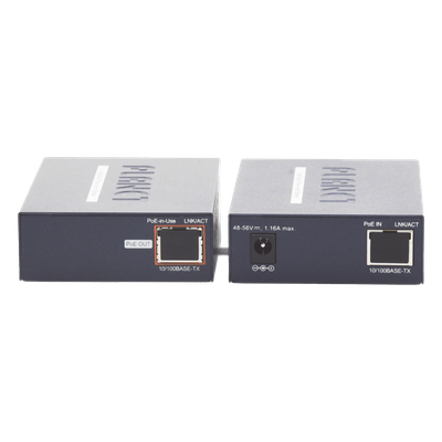 Kit Transmisor y Receptor PoE / Ethernet IP 1 km (3280 ft) / Cable Coaxial / 10/100 Base-TX / 802.3af/at - Imagen 5