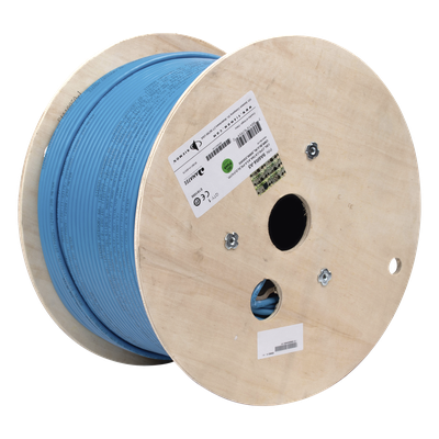 Bobina de Cable Blindado F/UTP / Cat6A / 4 Pares / 23 AWG / CMR Riser / 305 m (1000 pies) / 500 MHz / 10GBase-T - Imagen 2