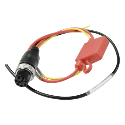 Cable de Alimentación para DVR Móvil / Entrada 12-24V DC / Conector Aviación YL16-9 Macho / Longitud 1.5 m (4.9 ft) / Doble Aislamiento / Resistente a Vibraciones - Imagen 2