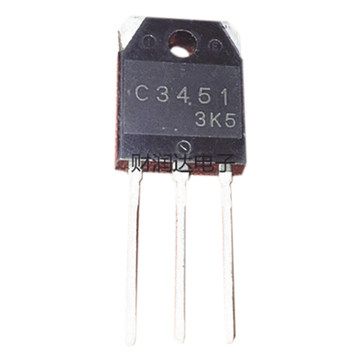 Transistor de Potencia NPN / 500 V / 15 A / 80 W / TO-3PB / Conmutación Rápida