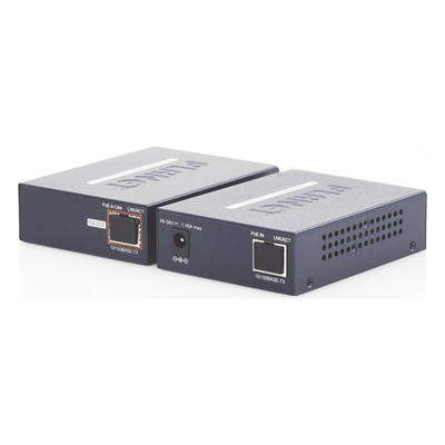 Kit Transmisor y Receptor PoE / Ethernet IP 1 km (3280 ft) / Cable Coaxial / 10/100 Base-TX / 802.3af/at - Imagen 4
