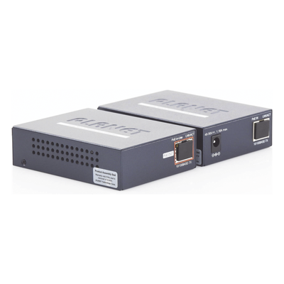 Kit Transmisor y Receptor PoE / Ethernet IP 1 km (3280 ft) / Cable Coaxial / 10/100 Base-TX / 802.3af/at - Imagen 3