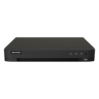 DVR Pentahíbrido / 16 Canales TurboHD + 16 Canales IP / 8 Megapixel (4K) / H.265+ / Audio Bidireccional / 1 Bahía HDD 10 TB / AcuSense - Imagen 3