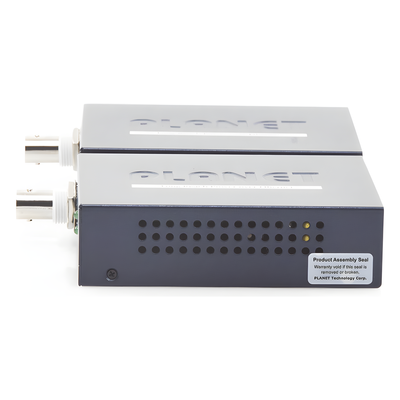 Kit Transmisor y Receptor PoE / Ethernet IP 1 km (3280 ft) / Cable Coaxial / 10/100 Base-TX / 802.3af/at - Imagen 2