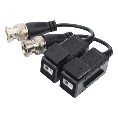 Kit de Transceptores Pasivos (Baluns) / Transmisión 4K / Distancia 250 m (820.2 ft) / Protección TVS / Inmunidad 60 dB / Conectores Cobre / HD-TVI CVI AHD CVBS - Imagen 2