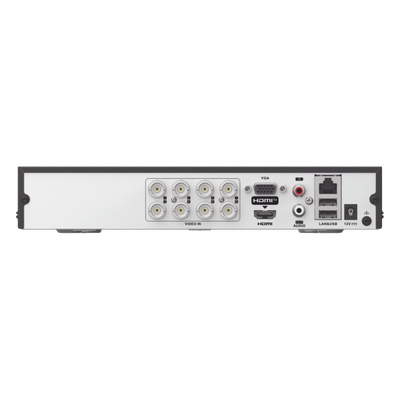 DVR Híbrido / 8 Canales TurboHD + 2 Canales IP / 2 Megapixel 1080p Lite / AcuSense Lite / Audio Bidireccional Coaxitron / H.265+ / 1 Bahía HDD hasta 4 TB / Salida Full HD HDMI+VGA - Imagen 5