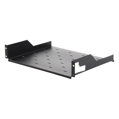 Charola para Rack / 19" / 2UR / Profundidad 34.2 cm (13.5 in) / Carga 20 kg / Lámina Calibre 16 - Imagen 2