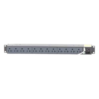 PDU Básico para Rack / 12 Contactos NEMA 5-20R / Entrada NEMA 5-15P / 15A / 120 Vca / Montaje Horizontal 1U / 19 in - Imagen 3