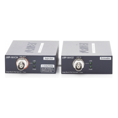 Kit Transmisor y Receptor PoE / Ethernet IP 1 km (3280 ft) / Cable Coaxial / 10/100 Base-TX / 802.3af/at - Imagen 6