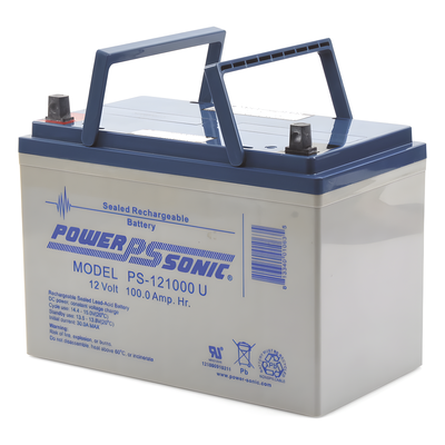 Batería de Respaldo AGM/VRLA / 12V 100Ah / Terminales U / Vida Útil 10-12 Años / Caja ABS Resistente - Imagen 3