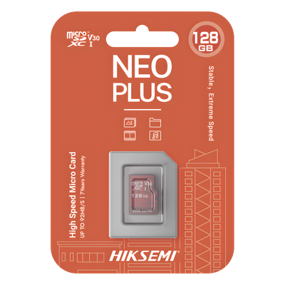 Memoria MicroSD / 128 GB / Lectura 95 MB/s / Escritura 50 MB/s / Clase 10 U3 / Grabación 4K / Videovigilancia 24/7 - Imagen 2